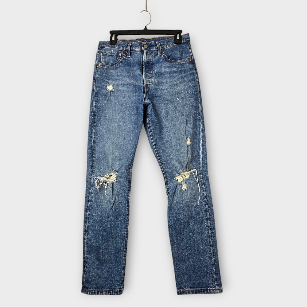 Levi's Blue High Rise Women Jeans